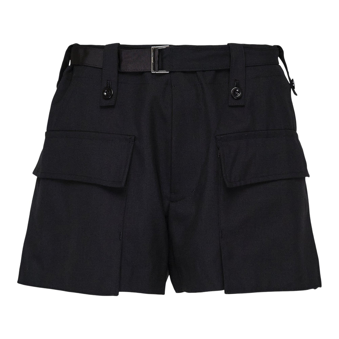 Club21 - sacai - Suiting Shorts - SHORTS - Black