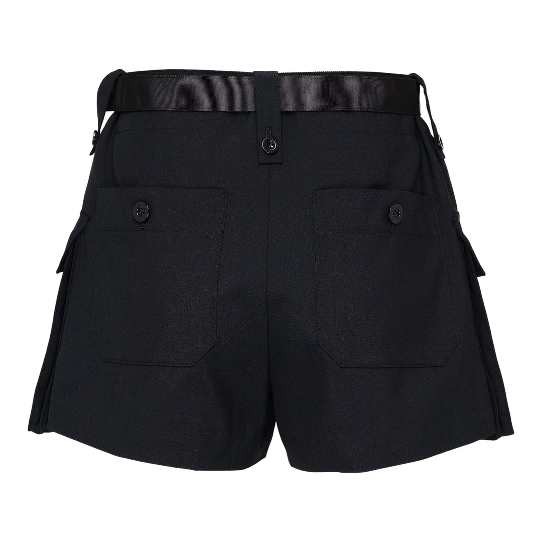 Club21 - sacai - Suiting Shorts - SHORTS - Black