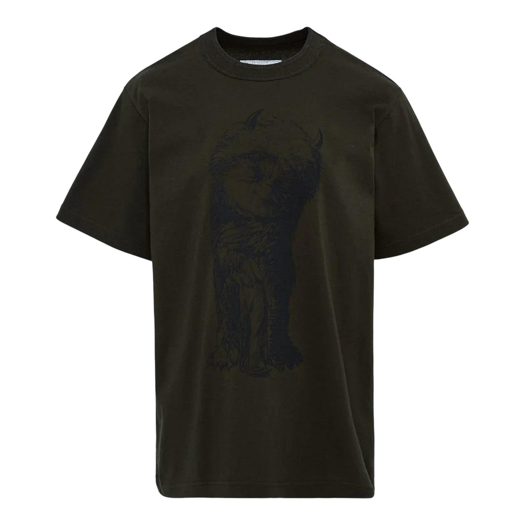 Club21 - sacai - Where The Wild Things Are T-Shirt - TEES - Khaki