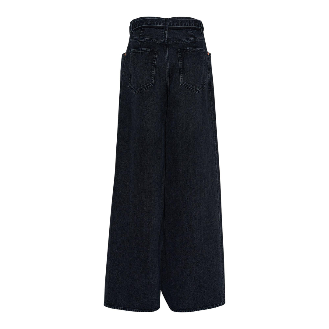 Club21 - sacai - Wide Denim Pants - JEANS - Black