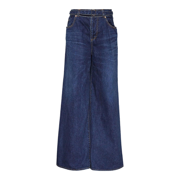 Club21 - sacai - Wide Denim Pants - JEANS - Blue