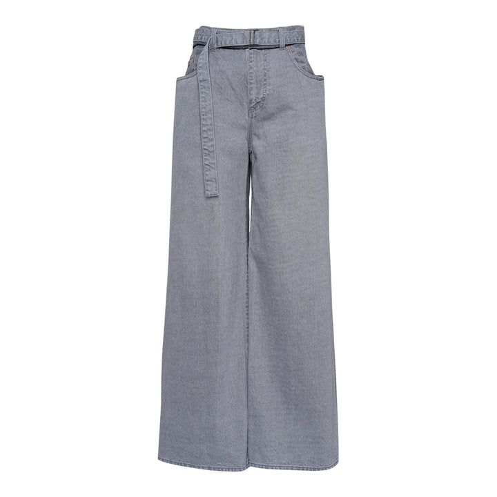 Club21 - sacai - Wide Denim Pants - JEANS - Grey