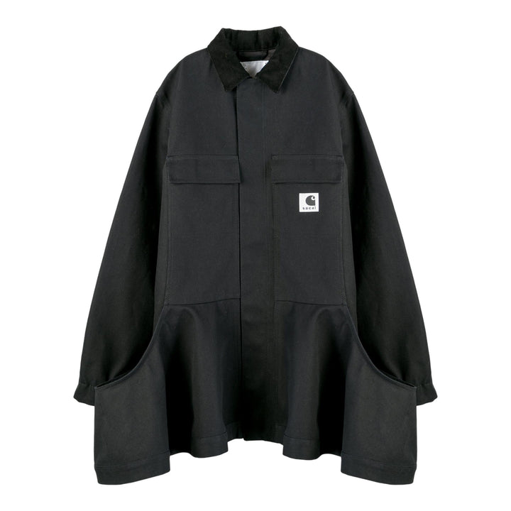 Club21 - sacai X Carhartt WIP - Carhartt WIP Duck Bonding Dress - WOVEN DRESSES - Black