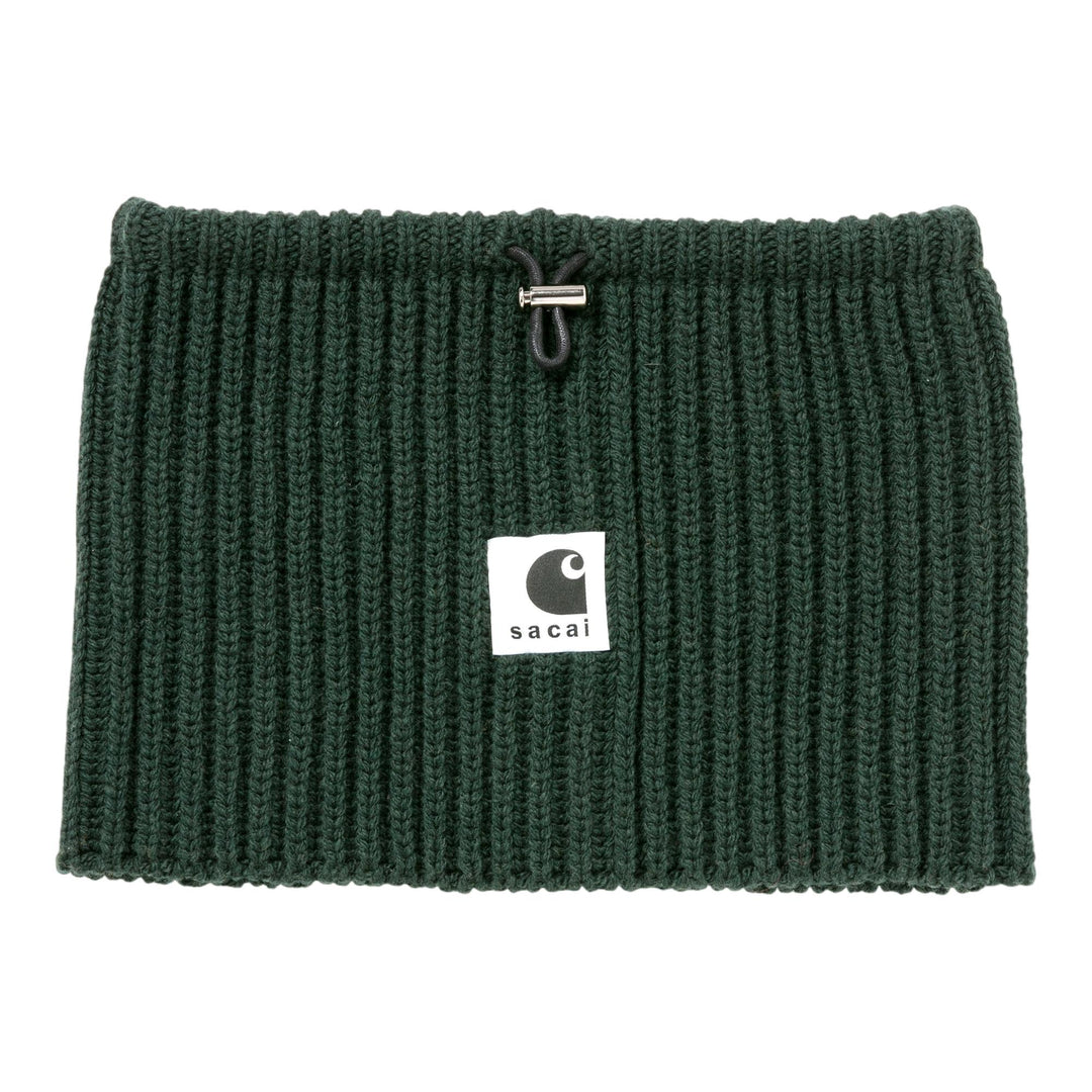 Club21 - sacai X Carhartt WIP - Carhartt WIP Wool Knit Neck Warmer - SCARVES - Green