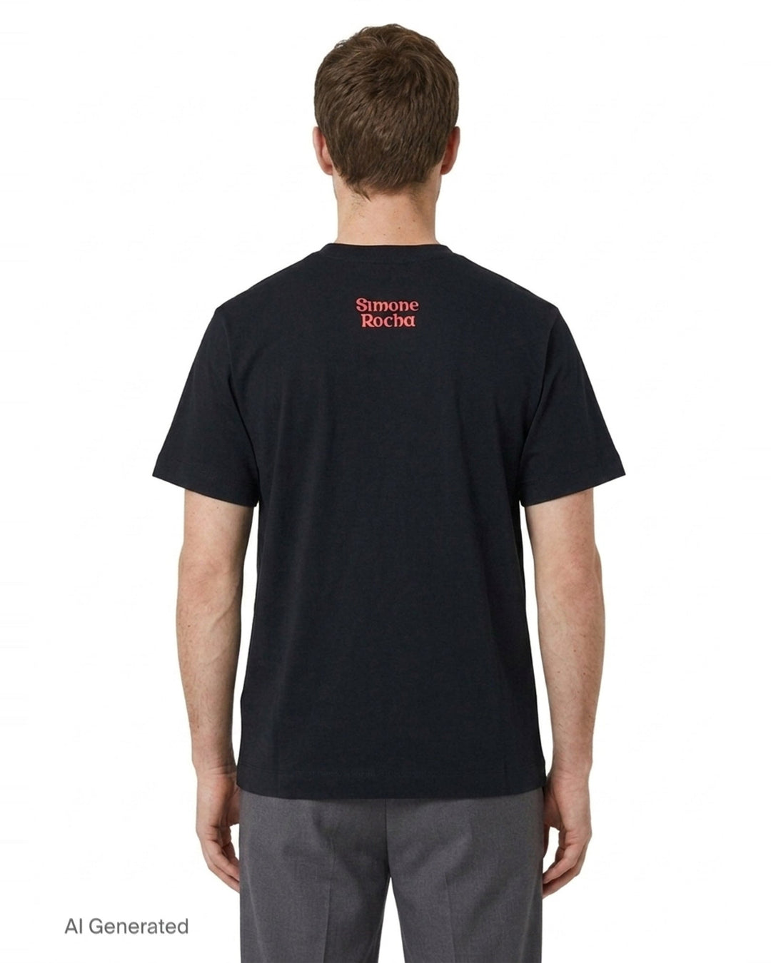 Coming Up Roses Print Tee | Simone Rocha | Club21 - back