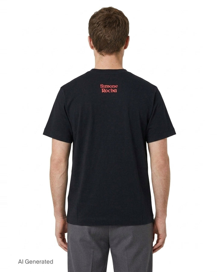 Coming Up Roses Print Tee | Simone Rocha | Club21 - back