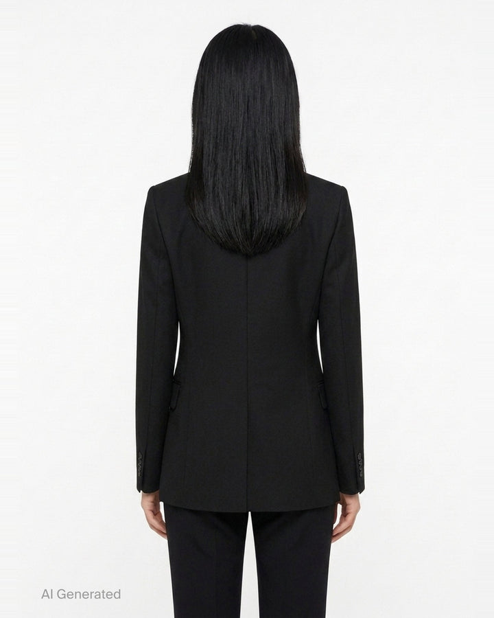 Grommet Ring Hem Slice Jacket | Simone Rocha | Club21 - back