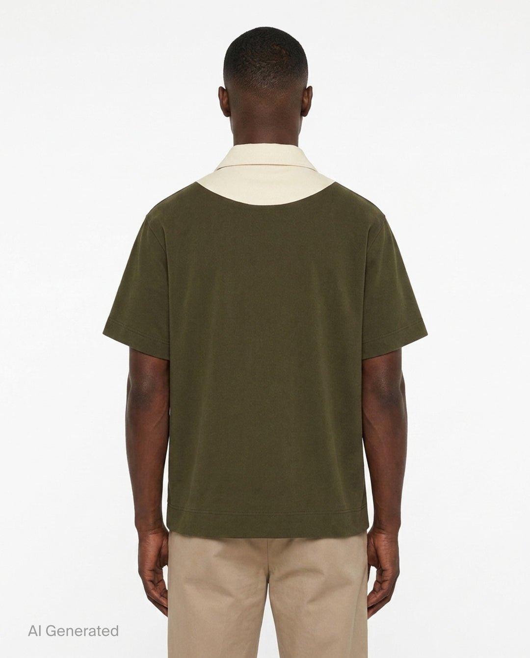 Lace-Up Structured Rugby Polo | Simone Rocha | Club21 - back