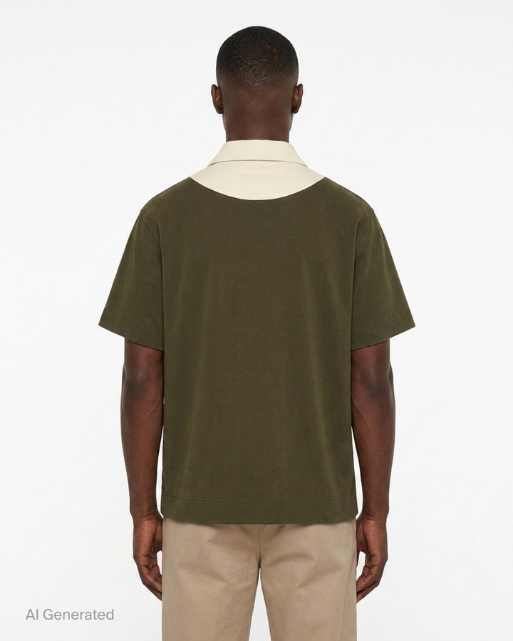 Lace-Up Structured Rugby Polo | Simone Rocha | Club21 - back