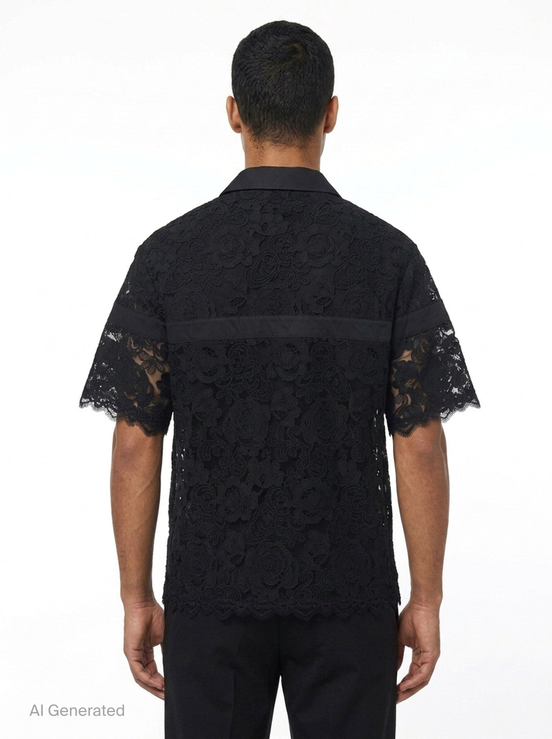 Panel Rugby Short Sleeve Polo | Simone Rocha | Club21 - back
