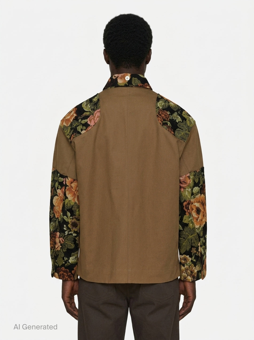 Patchwork Floral Field Jacket | Simone Rocha | Club21 - back