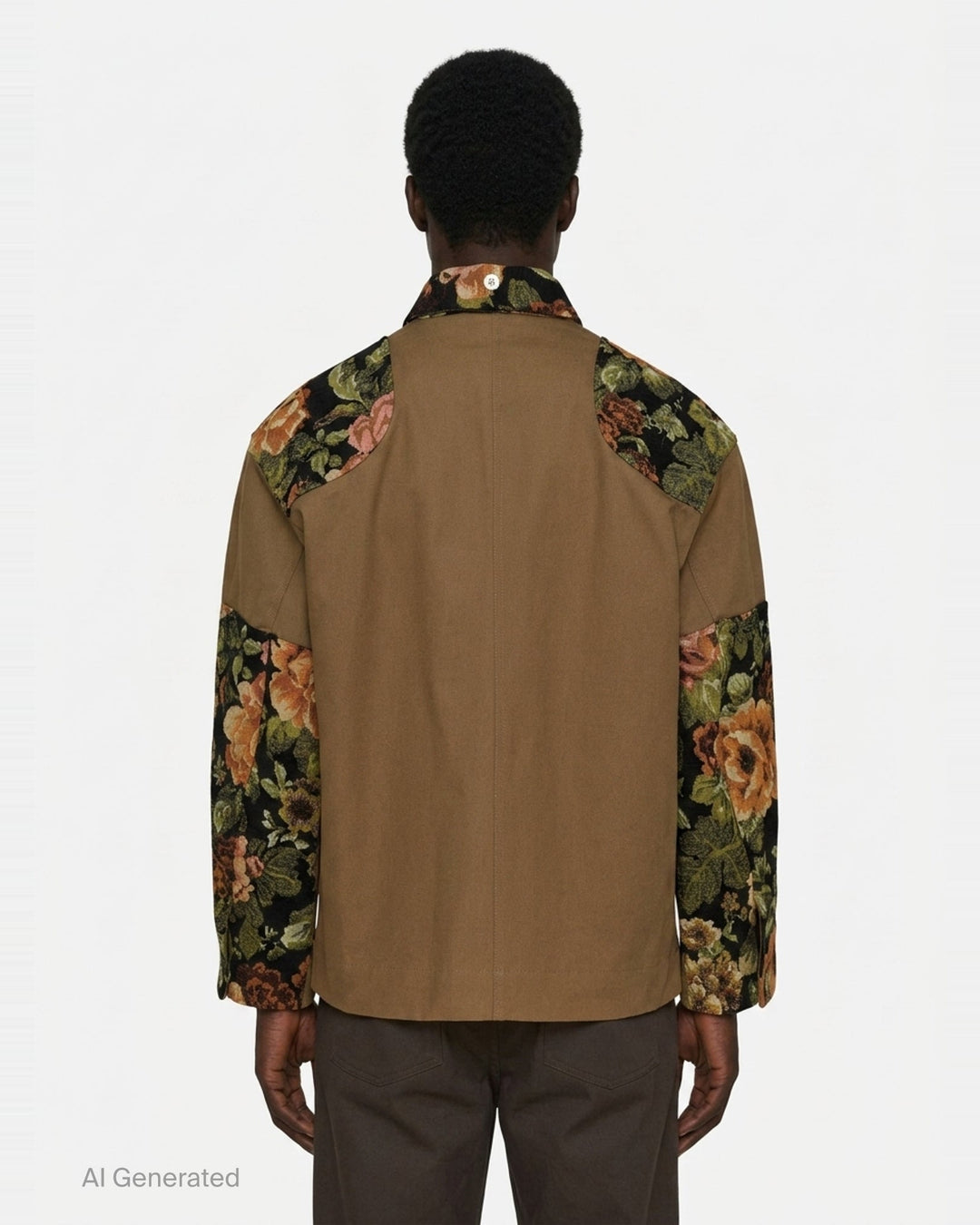 Patchwork Floral Field Jacket | Simone Rocha | Club21 - back
