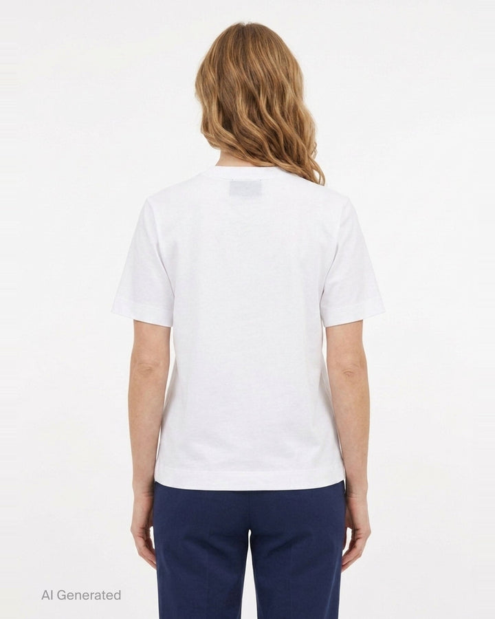 Ribbon Rosette Boy Tee | Simone Rocha | Club21 - back