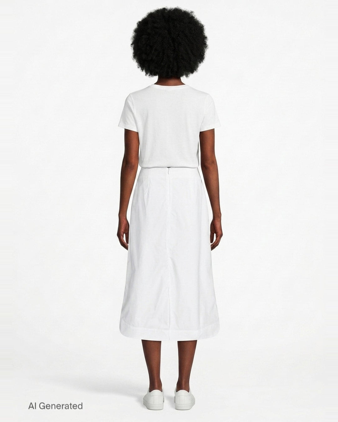 Ribbon Rosette Midi Skirt | Simone Rocha | Club21 - back
