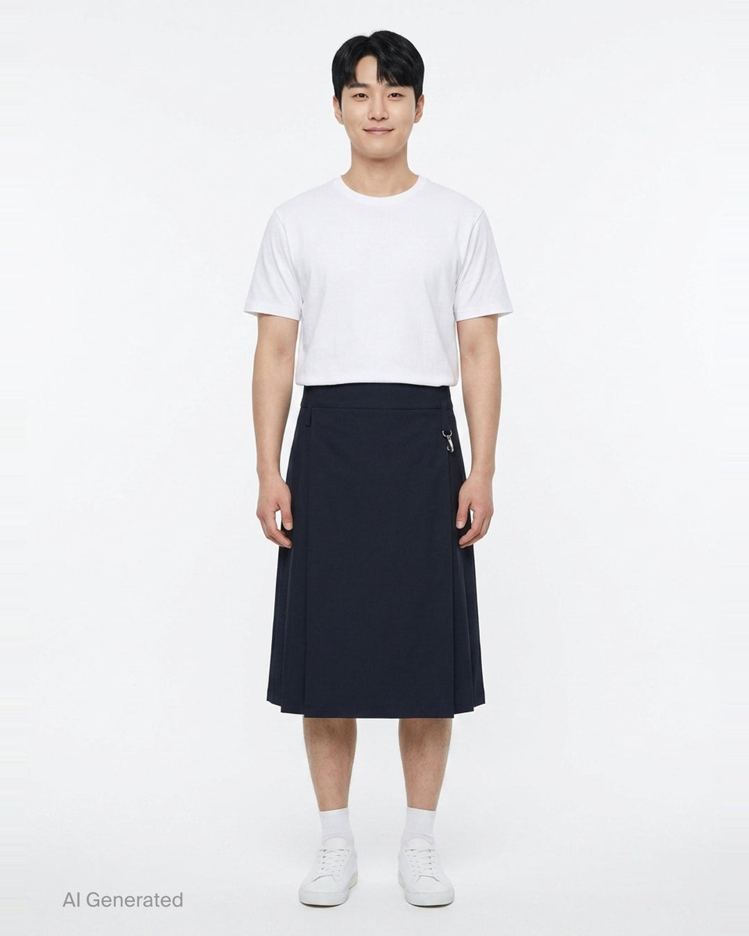 Tailored Clip Kilt Skirt | Simone Rocha | Club21 - front