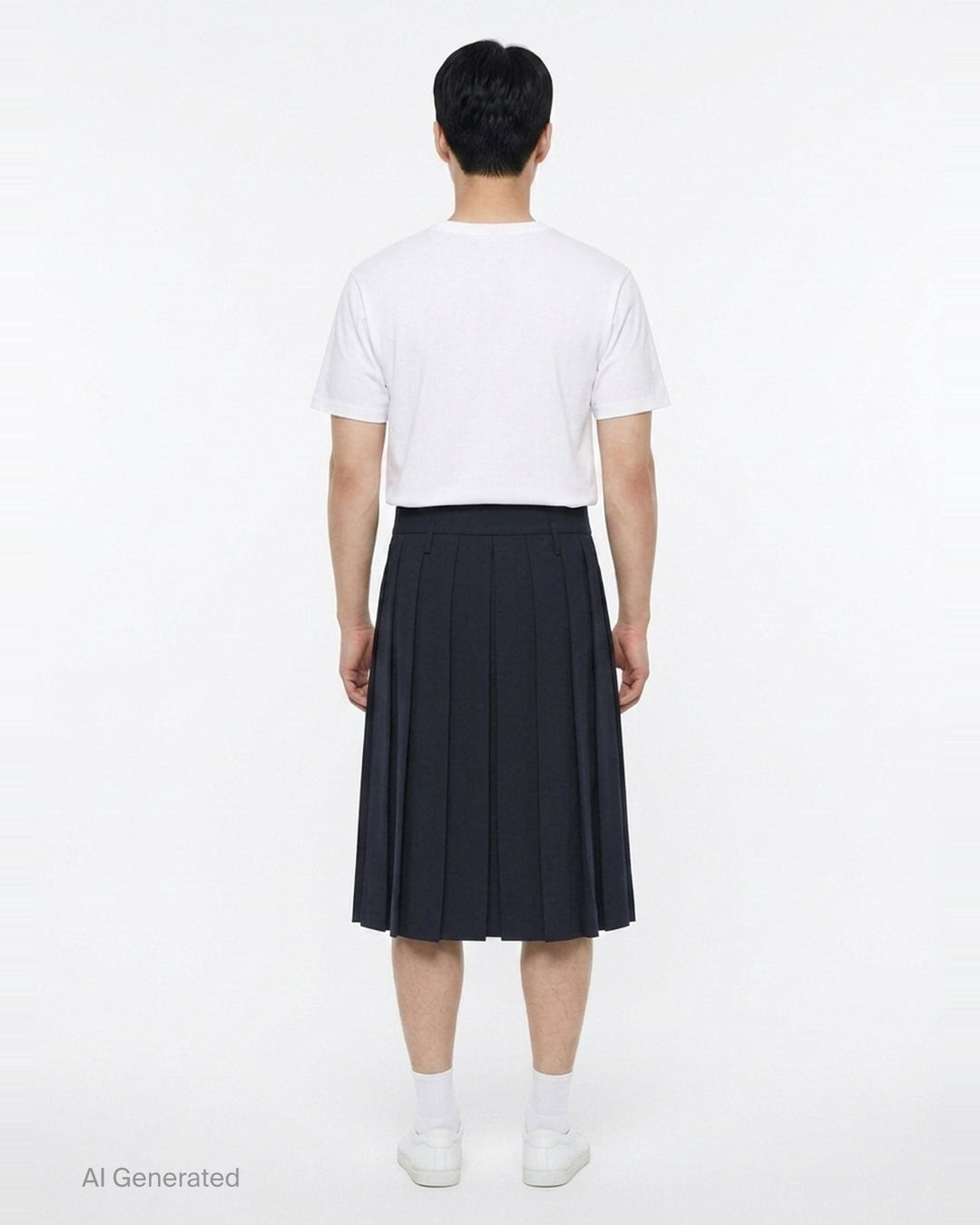 Tailored Clip Kilt Skirt | Simone Rocha | Club21 - back