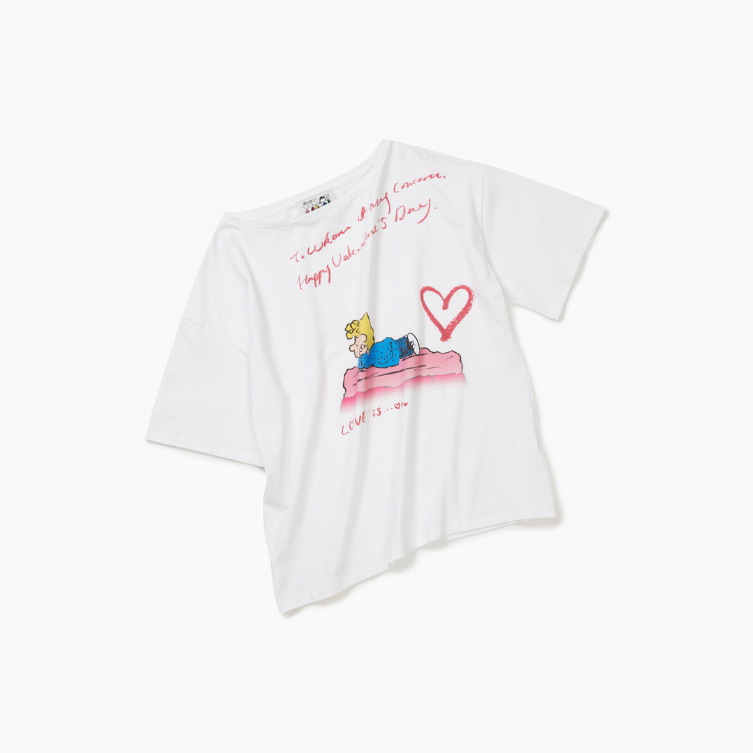 Single Girls Club Off-Shoulder Tee