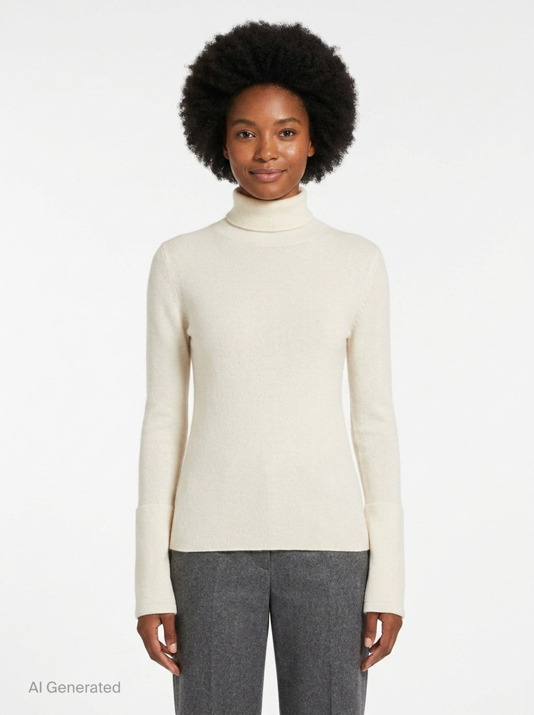 Long Sleeve Turtleneck Sweater | Sofie D'Hoore | Club21 - front