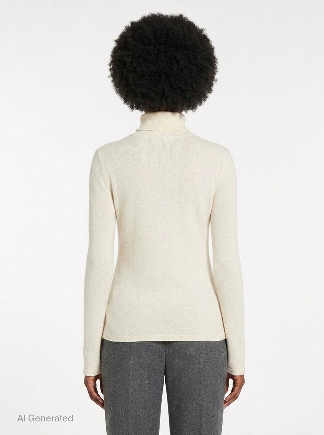 Long Sleeve Turtleneck Sweater | Sofie D'Hoore | Club21 - back