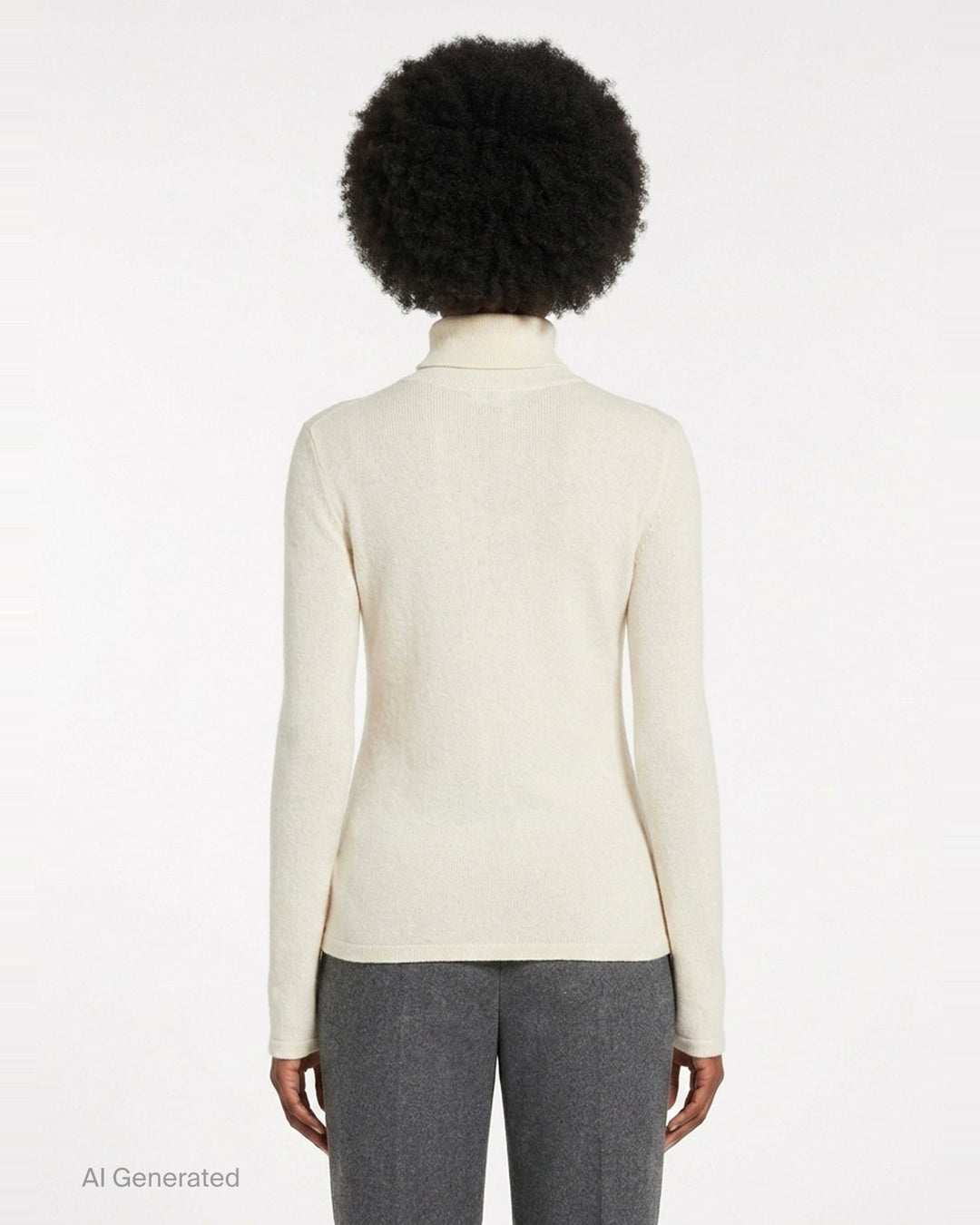 Long Sleeve Turtleneck Sweater | Sofie D'Hoore | Club21 - back