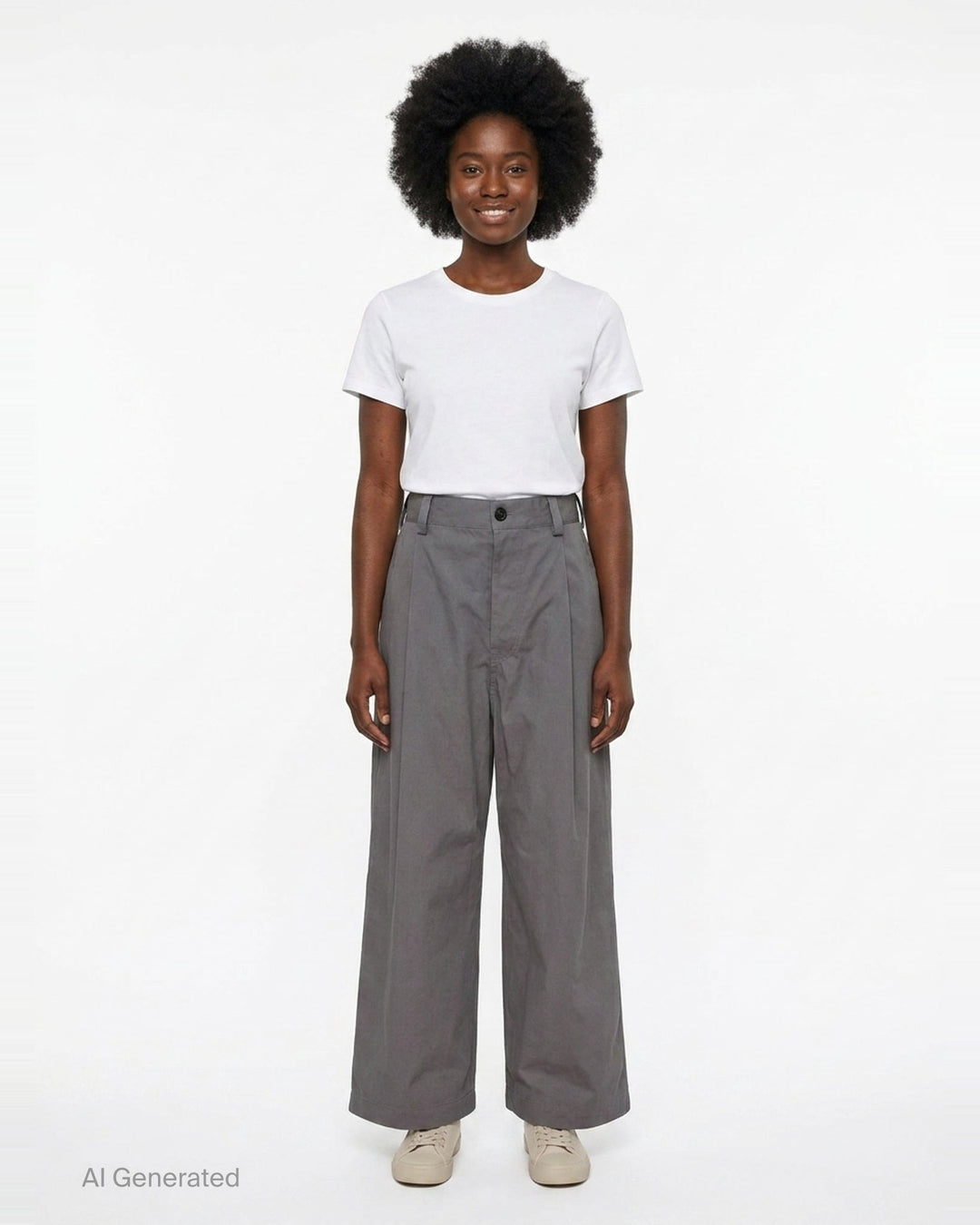 Single Pleat Wide Leg Pants | Sofie D'Hoore | Club21 - front