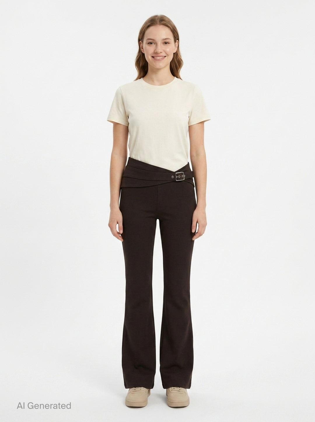 Carats Belt Flare Pants | Stolen Stores | Club21 - front