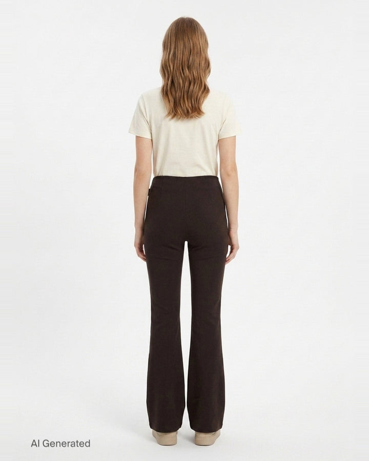 Carats Belt Flare Pants | Stolen Stores | Club21 - back