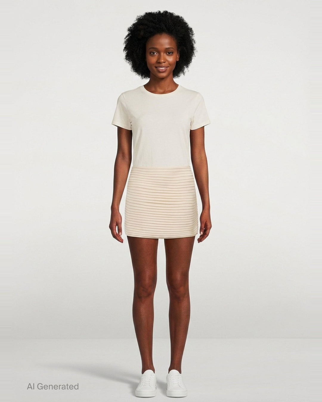 Kaia Pleated Mini Skirt | Stolen Stores | Club21 - front