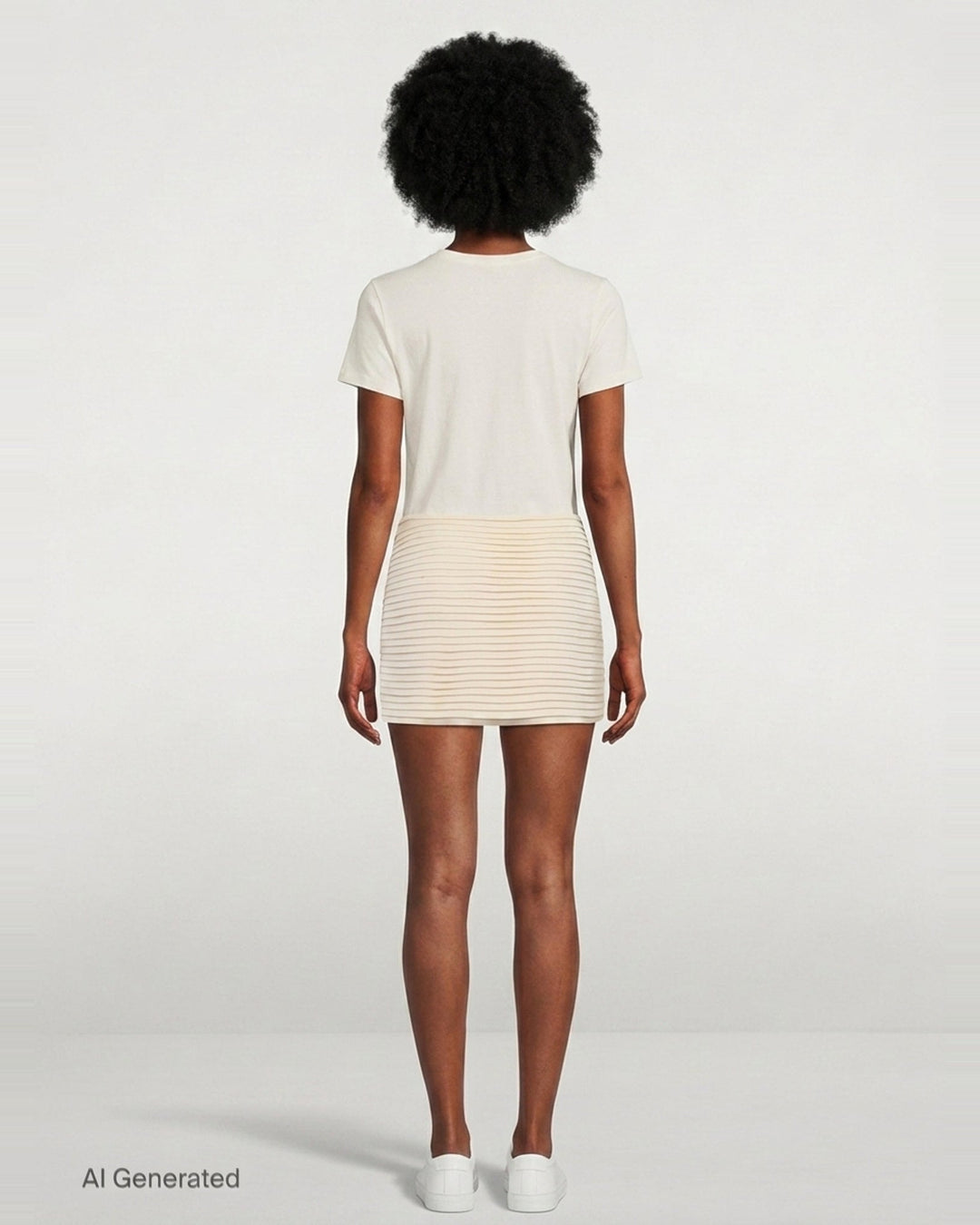 Kaia Pleated Mini Skirt | Stolen Stores | Club21 - back