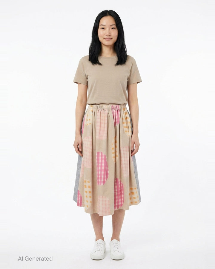 A-Line Midi Skirt | Tao | Club21 - front