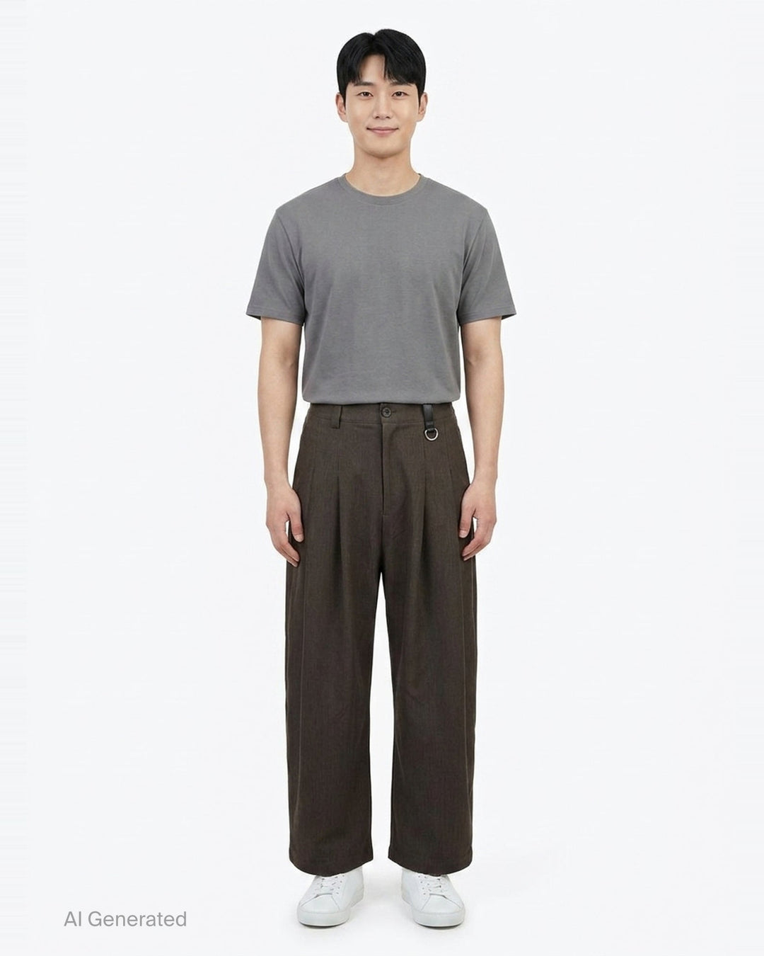 Reset Pleated Trousers | TEAM WANG design | Club21 - front