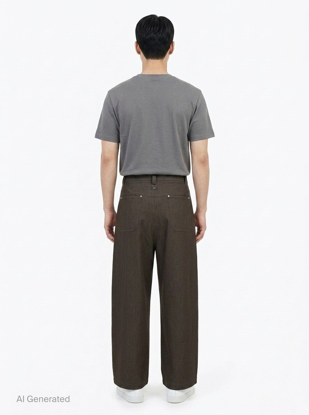 Reset Pleated Trousers | TEAM WANG design | Club21 - back