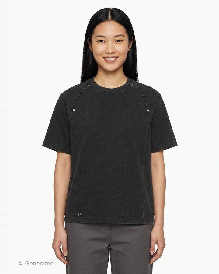 Reset Washed Tee | TEAM WANG design | Club21 - front
