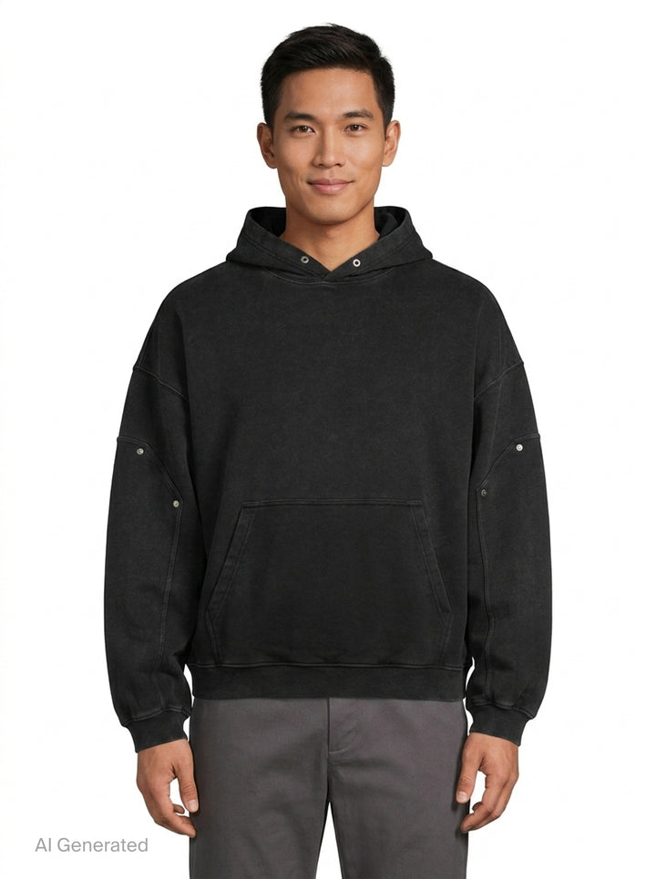Washed Reset Hoodie | TEAM WANG design | Club21 - front