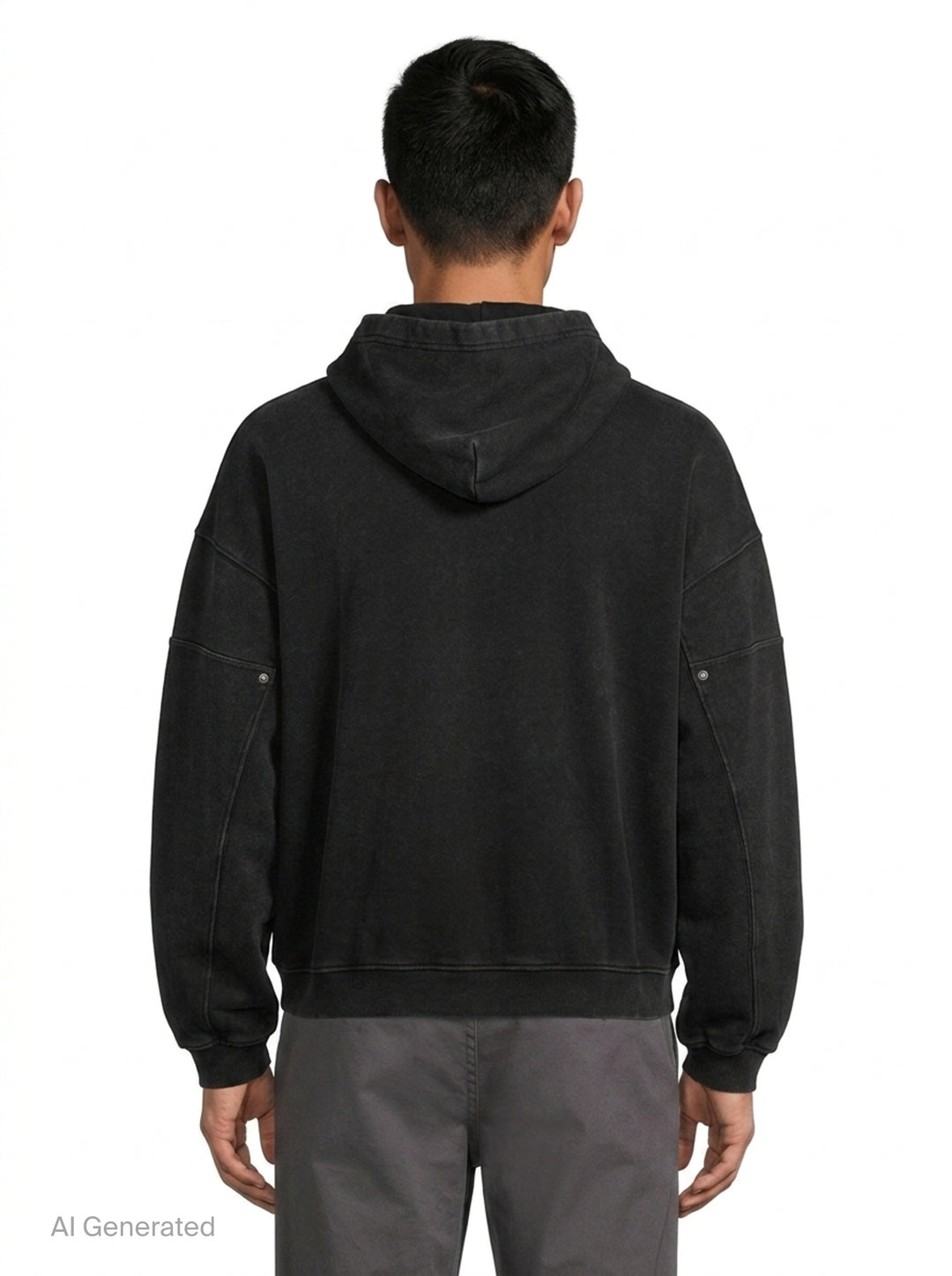 Washed Reset Hoodie | TEAM WANG design | Club21 - back