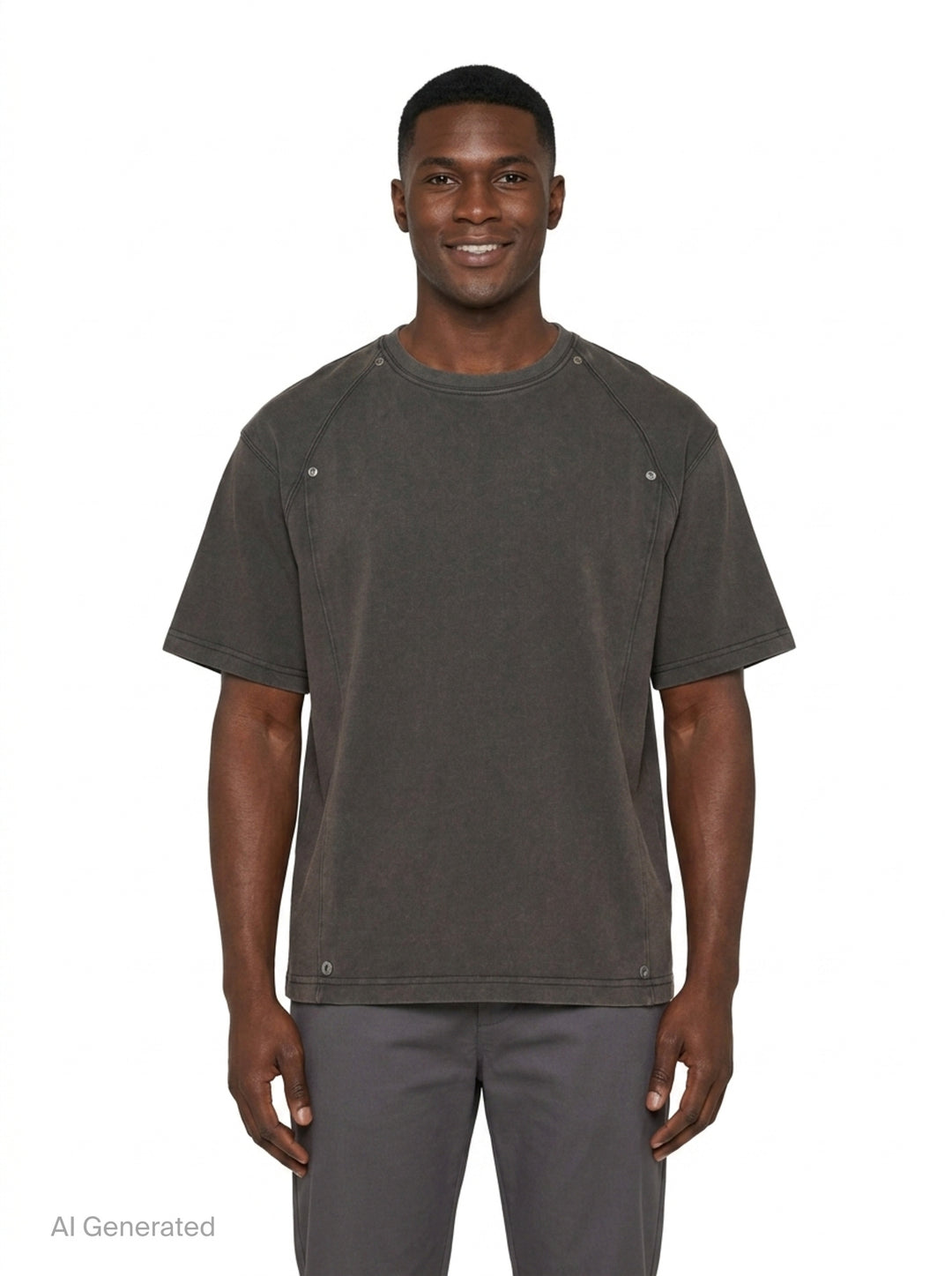 Washed Reset Short Sleeve Tee | TEAM WANG design | Club21 - front