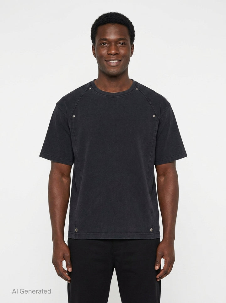 Washed Reset Short Sleeve Tee | TEAM WANG design | Club21 - front
