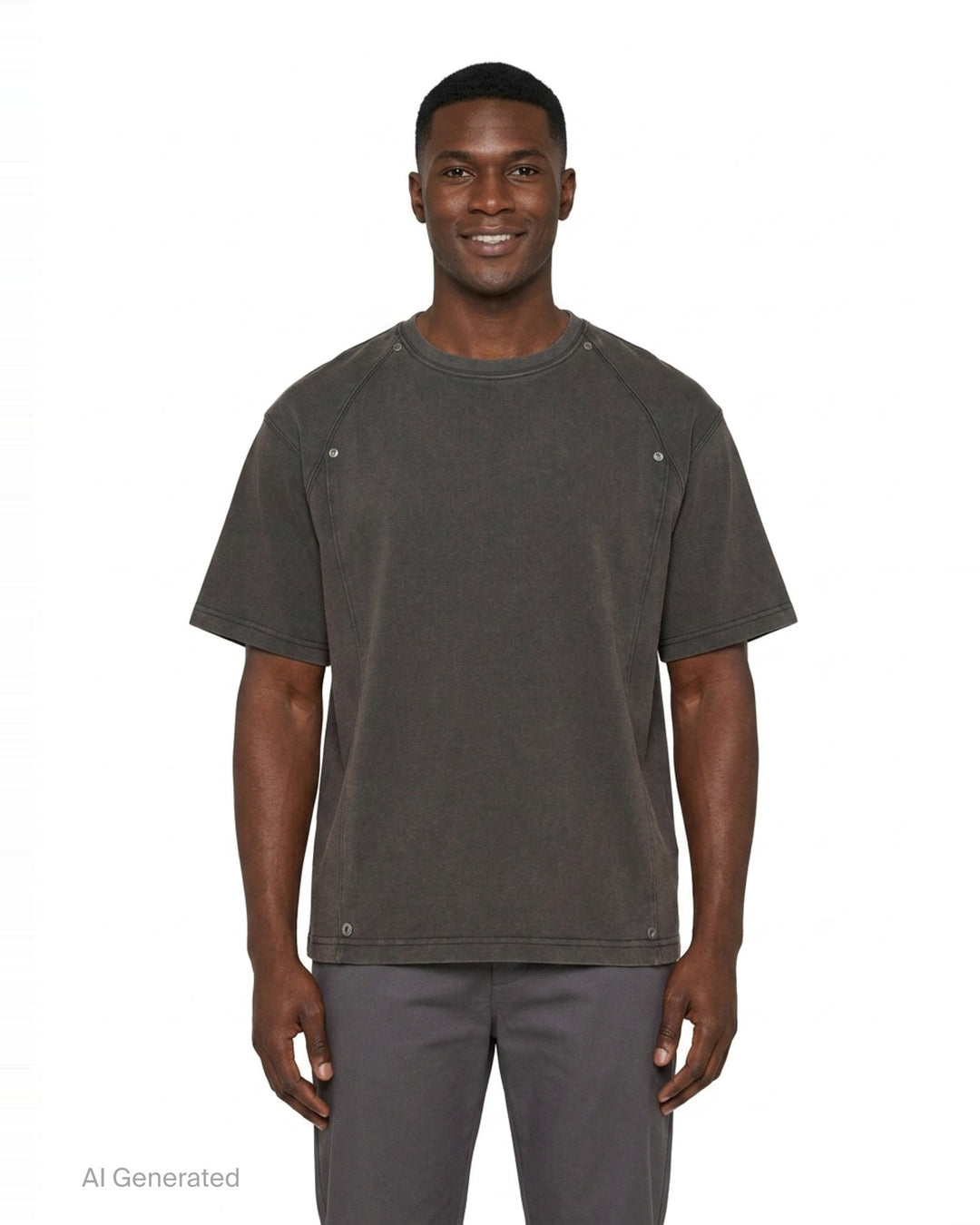 Washed Reset Short Sleeve Tee | TEAM WANG design | Club21 - front