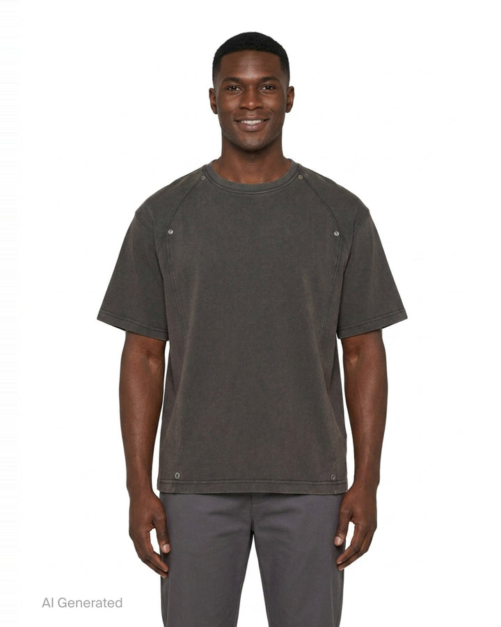 Washed Reset Short Sleeve Tee | TEAM WANG design | Club21 - front