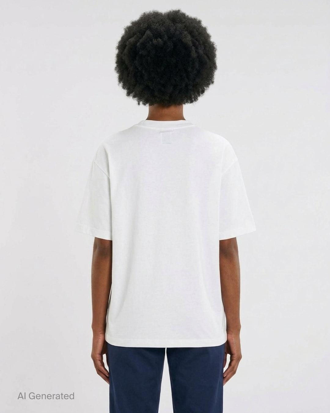 Blu Name Story Tee | The Fluffadoos | Club21 - back