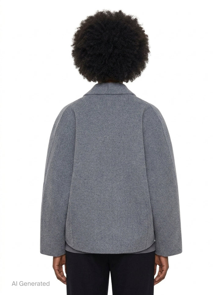 Sculpt Wrap Jacket | The Loom Atelier | Club21 - back