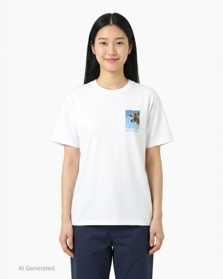 Giraffe Graphic Tee | thisisneverthat | Club21 - front