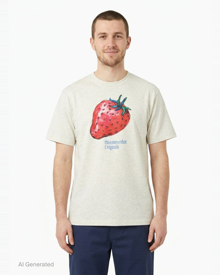 Strawberry Graphic Tee | thisisneverthat | Club21 - front