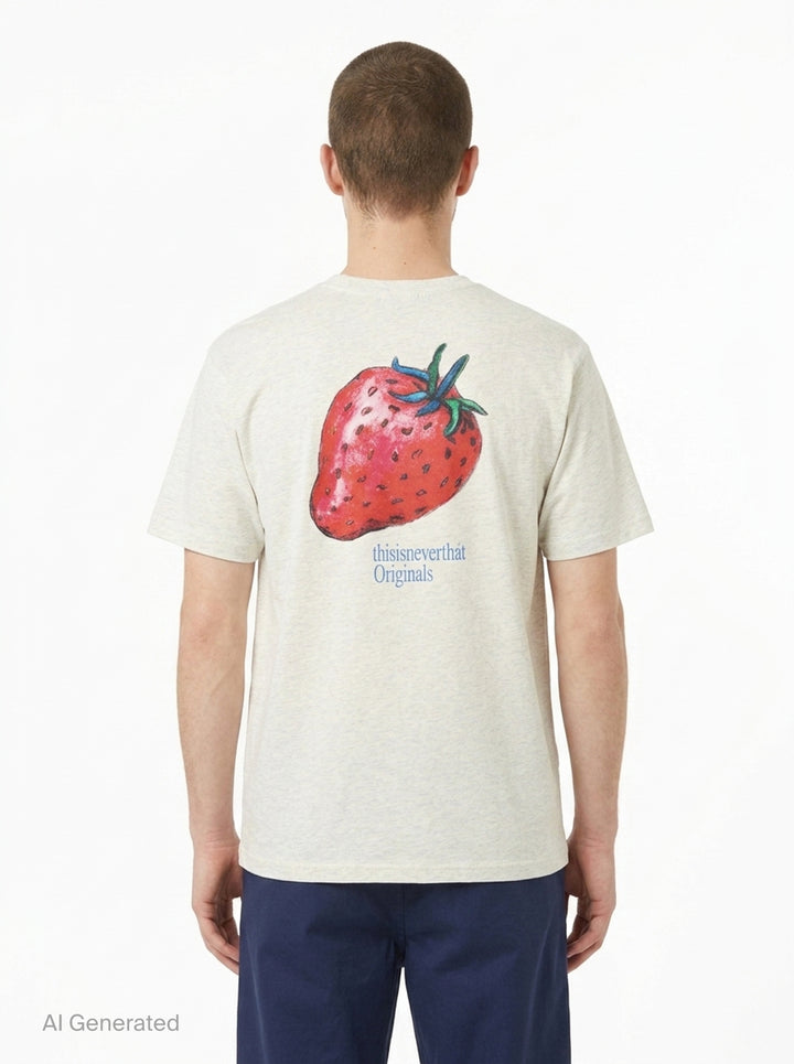 Strawberry Graphic Tee | thisisneverthat | Club21 - back