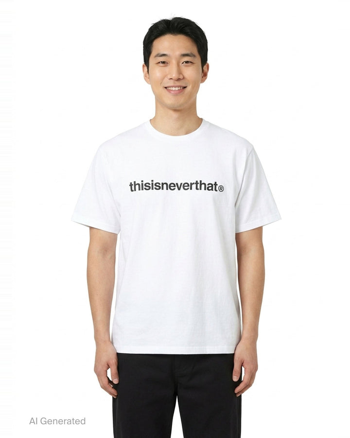 T-Logo Short Sleeve Tee | thisisneverthat | Club21 - front