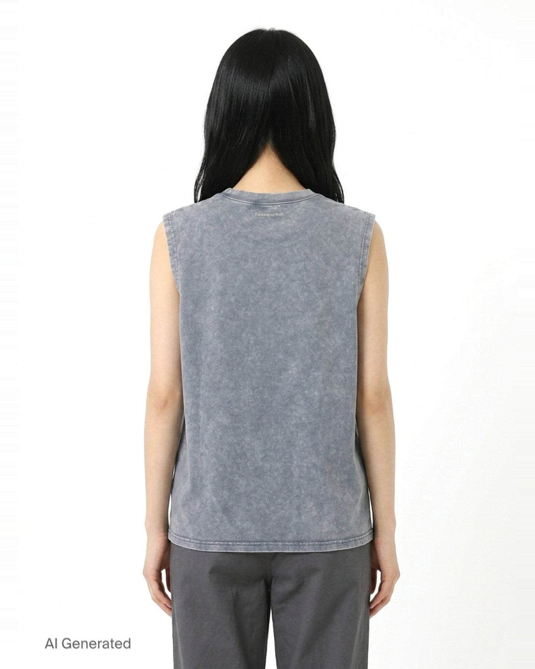 T-Logo Sleeveless Tee | thisisneverthat | Club21 - back