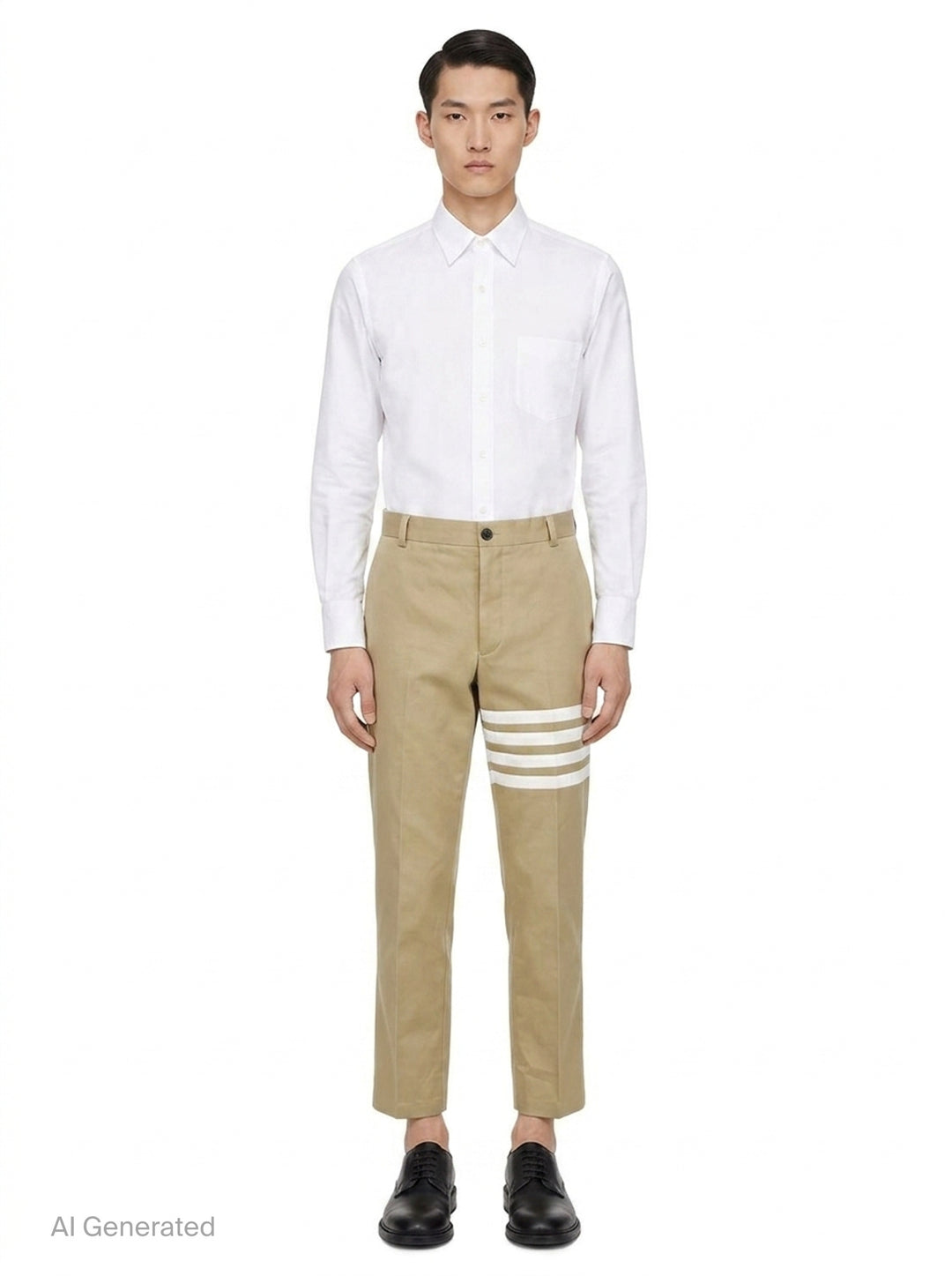 4-Bar Chino Trousers | Thom Browne | Club21 - front