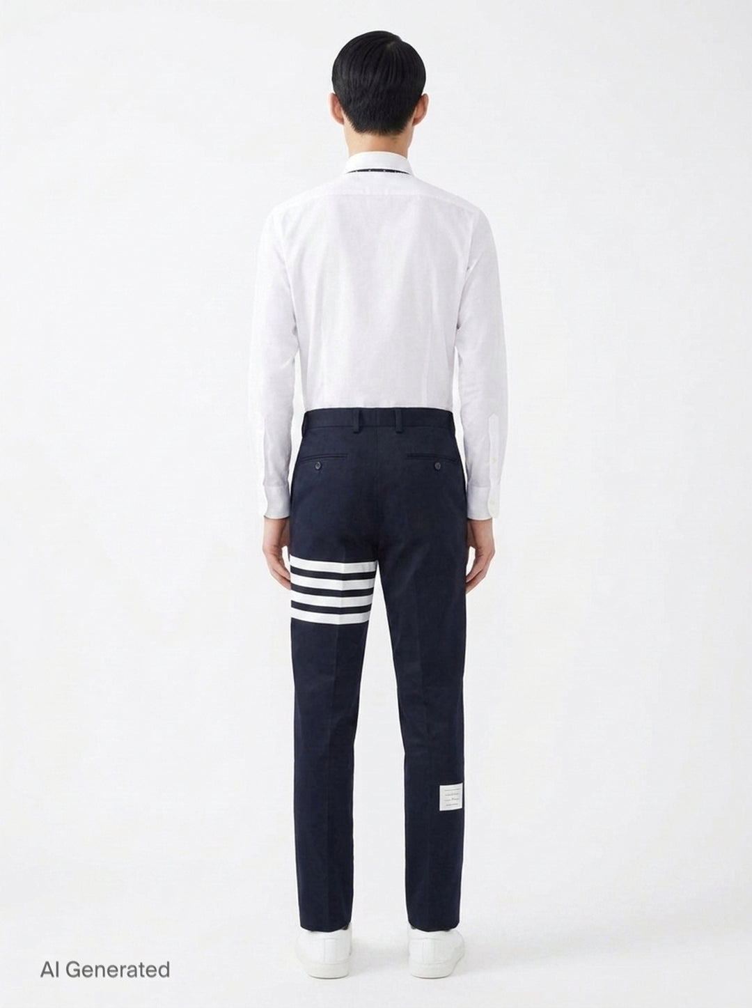 4-Bar Chino Trousers | Thom Browne | Club21 - back