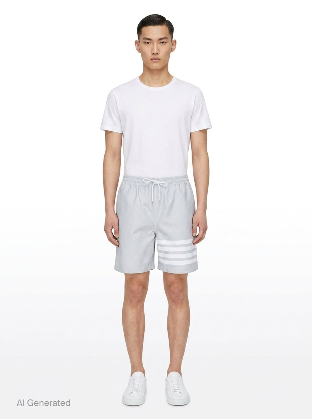 4-Bar Rugby Shorts | Thom Browne | Club21 - front