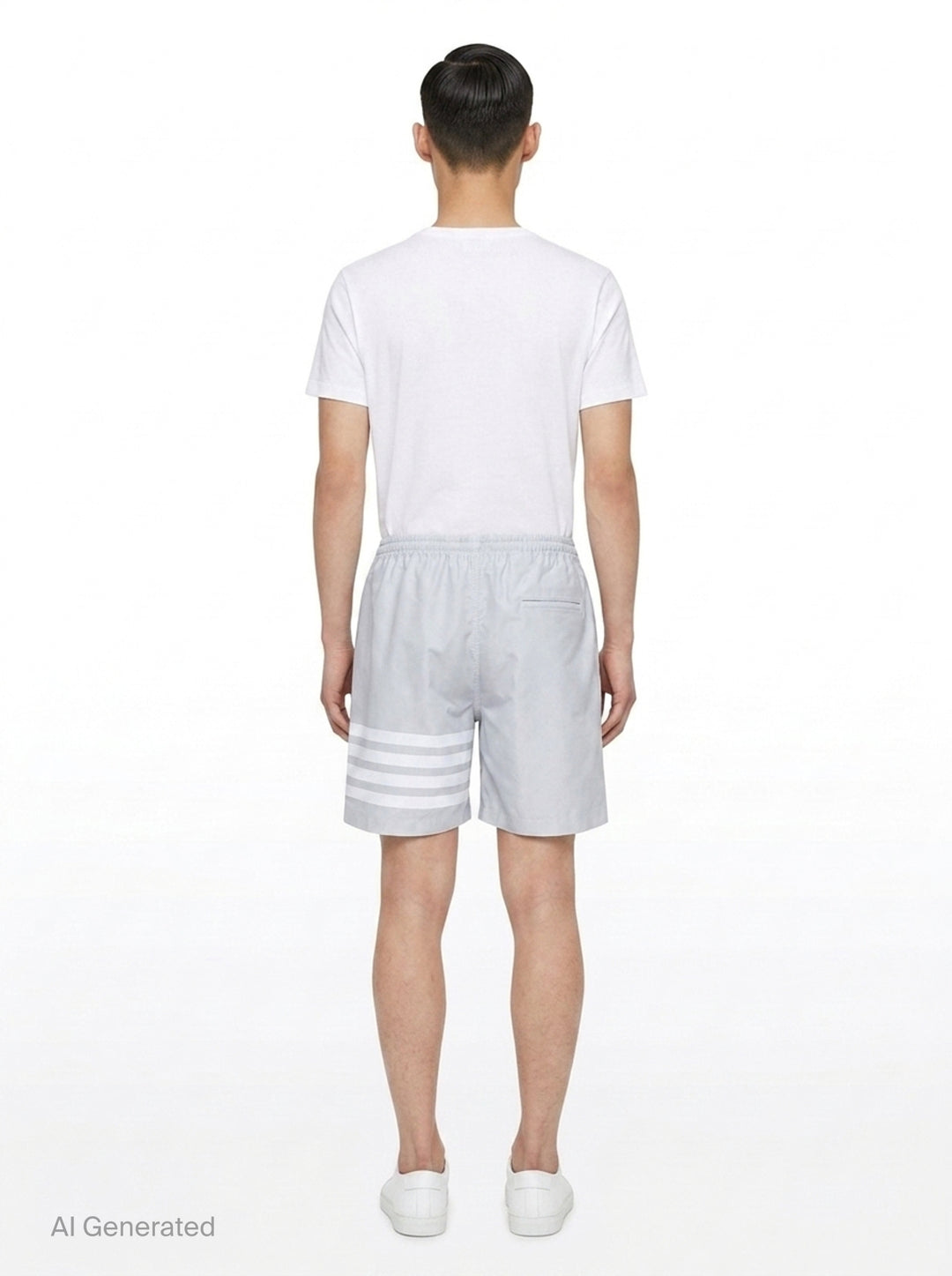 4-Bar Rugby Shorts | Thom Browne | Club21 - back